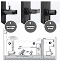 Miniatyrbillede 3 af 5: Intern filter til fiskebeholder, 15W 4 i 1 akvariefilterpumpe nedsænkelig fiskebeholder vandpumpe luftpumpe til 30-300L tank (1500L/H)