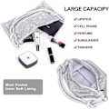 Miniatyrbillede 4 af 5: Crossbody taske til kvinder sølv clutch taske aften håndtaske pung