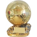Miniatyrbilde 1 av 5: Mini Ballon D'Or Replica Trophy 6 tommers Frankrike Fotball Beste Spiller Resin Gull Ball Cup Fotball Fans Suvenirer Gaver