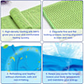 Miniatyrbild 3 av 5: Kylhandduk, 3 st kylhanddukar för nacke, snabbtorkande ishandduk mjuk andningsbar gymhandduk mikrofiber svetthandduk (40\"X 12\")