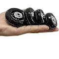 Miniatyrbillede 5 af 5: 4 stk. kuffert udskiftningshjul kuffert hjul udskiftning universal kuffert hjul bagage økse