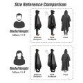 Miniatyrbilde 5 av 5: Vanntett poncho for voksne, gjenbrukbar regnp poncho for voksne vanntett poncho vanntett voksen lett vanntett regnfrakk