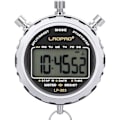 Miniatyrbillede 1 af 5: Digitalt stopur, vandtæt 1/100 sekunders nøjagtighed timer, lomme stort LCD-display vækkeur til fodboldtræning sportscoach
