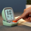 Miniatyrbild 3 av 5: Växande väckarklocka Digital väckarklocka Barn för laddning Hem Retro Liten datorbordsur Vakna upp artefakt Skrivbord Smart klocka Klocka