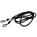 Miniatyrbild 1 av 2: Universal glasögonband 3-pack för glasögon, svart
