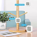 Miniatyrbild 5 av 5: 3-pack inomhus termometer hygrometer digital hygrometer rums termometer för hemmet hög noggrann temperatur