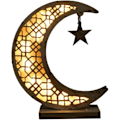 Miniatyrbillede 1 af 5: 3D Træ Ramadan Lampe