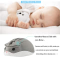 Miniatyrbillede 2 af 5: Trådløs mus sød hamsterformet computermus 1200DPI (grå)