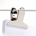 Miniatyrbillede 4 af 5: 4 stk. ekstra store clips, sølvfarvede rustfrie stålklemmer til tegnebræt, kontor- og skoleartikler (14,5 cm)