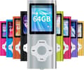 MP3/MP4 Bärbar Spelare, 1,8 Tums LCD-Skärm, Max Stöd 64GB, Silver silver