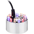 Miniatyrbild 1 av 5: 400 ml/h Original Mini Mist Maker Fogger med 12 LED-lampor Vatten Damm Trädgård Fontän Fogger Inomhus Utomhus