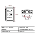 Miniatyrbillede 2 af 5: E-Bike Display DZ40 Skærm Display til Midtmonteret Motor BBS01 02 HD Elcykel Dele