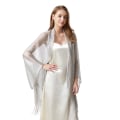 Miniatyrbilde 3 av 3: Sommer Sheer Shrug Top Open Front Cardigan Strand Tynn Myk Hul Tassel Sjal for Kvinner Jenter