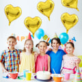 Miniatyrbilde 4 av 5: Hjerteballonger 18 tommer hjerteballonger til bursdagsfest bryllupsdekorasjoner, valentinsdag, forlovelsesfeiring, ferieutstillingsdekor 10-pakning