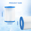 Miniatyrbillede 7 af 8: 2 Filter Pool Filterpatron til Best-way Type II, Pool Filter Type 2 til Swimmingpool, Lazy Spa Filter Udskiftning til Best-way Pool Pumpe 2pcs