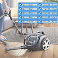 Miniatyrbillede 3 af 5: Hepa Filter til Philips Fc8038/01 Fc9088 Fc9084 Støvsuger