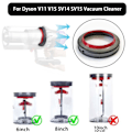 Miniatyrbilde 3 av 5: Støvbeholder topp tetningsring erstatning for Dyson V11 SV14 SV15