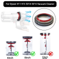 Pikkukuva 3 / 5: Pölysäiliön yläosan tiivisterengas Dyson V11 SV14 SV15 -imuriin