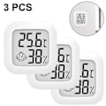 Miniatyrbild 3 av 5: 3-pack inomhus termometer hygrometer digital hygrometer rums termometer för hemmet hög noggrann temperatur