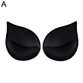 Miniatyrbillede 1 af 5: 3 par bh-indlægspuder Push Up-indlæg Bh-kopper Udskiftning Bre nude One Size black