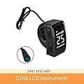Miniatyrbild 4 av 5: E-Cykel Display DZ40 Skärmdisplay för Mittmotor BBS01 02 HD Elcykeldelar