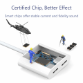 Miniatyrbillede 4 af 5: For iPhone-oplader, lydadapter, oplader, hovedtelefonkabel, konverter