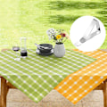 Miniatyrbillede 4 af 4: 8 stk. duge til borddug til udendørs borde, rustfrit stål clips til havebryllupper, restauranter, picnics, markiser, dimission fester