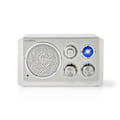 Miniatyrbilde 3 av 5: FM-radio | Borddesign | FM | Strømadapter | Analog | 15 W | Bluetooth® | Hvit silver