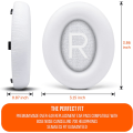 Miniatyrbilde 3 av 5: Utskiftbare øreputer for Bose 700 Noise Cancelling (hvit)