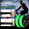 Miniatyrbillede 2 af 5: 4 stk. USB genopladelige LED lysarmbånd, reflekterende LED løbearmbånd A