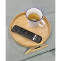 Miniatyrbilde 2 av 5: Sofa Armrest Clip Tray, Side Table for Drinks/Eating(Bamboo)