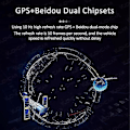 Miniatyrbild 4 av 5: Den senaste GPS Hud Digital Speedometer Plug And Play Alla bilar Stor Font Kmh Mph Biltillbehör null null