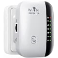 Miniatyrbild 1 av 8: WiFi-repeater, WiFi-förlängare, upp till 2640 kvm, den senaste generationen, WiFi-förstärkare med Ethernet-port, åtkomstpunkt, 1-trycksinställning