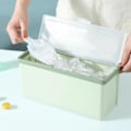 Miniatyrbilde 4 av 5: Iskubbeform med lokk, for fryser og kan lage 63 isbiter