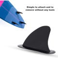 Miniatyrbillede 3 af 5: Surfboard Fin Surfing Finner Holdbar PVC Skeg Sort 1stk