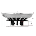 Miniatyrbilde 3 av 4: Silkorg / Sinkpropp for Ikea-vask Atlant / Domsj