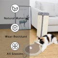 Miniatyrbilde 4 av 5: Kattens skrapematte, slitesterk sisalmatte, skrapematte, kattevegg, naturlig sisalteppe, horisontalt skrapebrett for katter