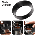 Miniatyrbillede 4 af 5: 53mm espressodoserings tragt, til kaffemaskine tilbehør