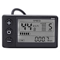 Miniatyrbilde 3 av 5: Elektrisk sykkel S866 LCD-skjerm 24V 36V 48V kontrollpanel med vanntett plugg