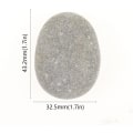 Miniatyrbilde 2 av 5: Strandstein for maling 10 stk glatte store steiner (30-50 mm)
