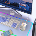Miniatyrbild 5 av 5: M2 RGB Trådbunden Spelmus, Dator PC Spelmöss USB Esports Mus RGB Bakgrundsbelysning, Justerbar 12800 DPI, 9 Programmerbar Knapp, Ergonomisk Ultralätt blue