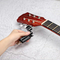 Miniatyrbillede 4 af 4: Guitar strenge vikler bro remover pin trækker, sort