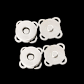 Miniatyrbillede 2 af 3: 10 stk. Sølv Magnetisk Twist Drejelås til Tasker Rund Snap Fastener Knap Lås Trykknapper til Håndtasker, Punge Fremstilling, DIY Tøj, 14mm