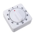 Miniatyrbild 2 av 5: Kök Liten Kvadratisk Timer 60 Minuter Timer Påminnelse Mekanisk Timer