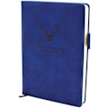Miniatyrbild 2 av 5: Anteckningsbok A5, Journal A5 Anteckningsblock Anteckningsbok, 360 sidor Hardcover Journal Anteckningsböcker med pennögla för kontorsskola Hom blue