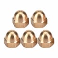 Miniatyrbillede 2 af 4: Messing Hex Cap Nut Sæt Messing Acorn Nut Kit Dome Head Cap Hex Møtrikker Sæt Køretøj Fasteners m3-m12 Fix Dæk (M12)