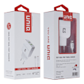 Miniatyrbild 2 av 2: Dual Port 2.1A reseladdare - Apple Lightning