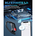 Pikkukuva 2 / 5: Langattomat nappikuulokkeet Bluetooth 5.3 -kuulokkeet urheiluun, in-ear Bluetooth -nappikuulokkeet kaksois-LED-näytöllä Langattomat kuulokkeet treenaamiseen