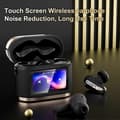 Miniatyrbilde 4 av 5: Type A BD2 Smart Digital Display Touch Screen Trådløst Bluetooth Headset ANC+ENC Støyreduksjon