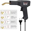 Pikkukuva 2 / 5: Muovimuovauksen hitsauspistoolisetti 220V Kuumastapleri 50W Muovimuovauksen hitsauspistoolikone Auton puskurin korjaussetti Auton puskurin korjaukseen (Musta)